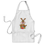 EasterB13 Bunny on egg aprons