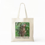 Eastern Chipmunk Tote Bag