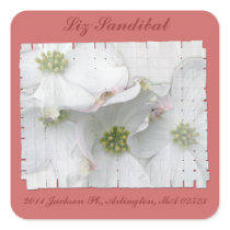 Eastern Dogwood Blossoms - Cornus florida Sticker
