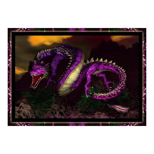 Eastern Dragon By Michelle Wilder print