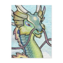 Eastern dragon postcard by thedancingemu Eastern dragon postcard