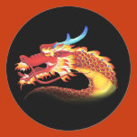 dragon, oriental, asian, colorful, exotic, black,