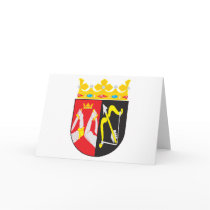 Eastern Finland Coat of Arms Greeting Card by FlagTshirts Eastern Finland Coat of Arms Greeting Card