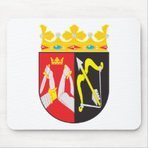 Eastern Finland Coat of Arms Mousepad by FlagTshirts Eastern Finland Coat of Arms Mousepad