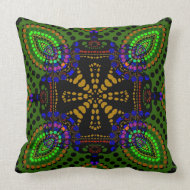 Eastern Fusion Tribal Batik Cushion Pillow