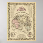 Eastern Hemisphere 3 Print