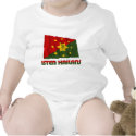 Eastern Highlands Province Waving Flag t-shirts