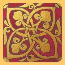 Eastern Interlace stickers