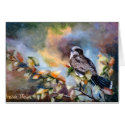 Eastern Kingbird Blank Card by bmthour Eastern Kingbird Blank Card