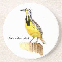 Eastern Meadowlark coaster coasters