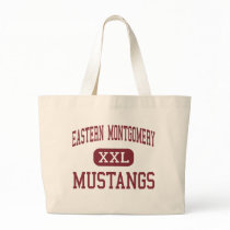 Eastern Montgomery - Mustangs - High - Elliston bags by customteamsportswear Eastern Montgomery - Mustangs - High - Elliston bags