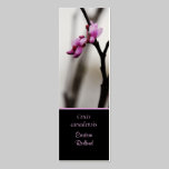 Eastern Redbud Bookmark Skinny Business Card business cards
