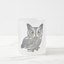 Eastern Screech Owl (Gray Phase) Coffee Mugs