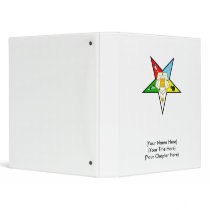 Eastern Star Binder - Photo Album