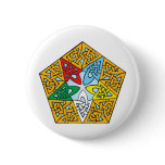 Eastern Star Celtic Knot buttons