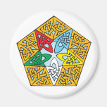 Eastern Star Celtic Knot Refrigerator Magnet