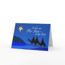 Eastern Star Christmas Card