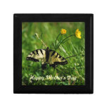 Eastern Tiger Swallowtail Butterfly Mother's Day Trinket Box