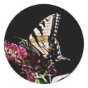 Eastern Tiger Yellow Swallowtail Butterfly Sticker by TrevorTrent Eastern Tiger Yellow Swallowtail Butterfly Sticker