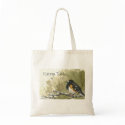 Eastern Towhee Tote Bag bag
