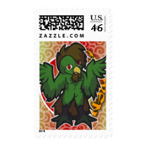 Eastern Zodiac - Chicken Stamp (Vertical)