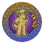 Eastern Zodiac - Dog Sticker