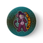 Eastern Zodiac - Monkey Button