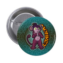 Eastern Zodiac - Monkey Button buttons