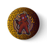 Eastern Zodiac - Ox Button Eastern Zodiac - Ox Button