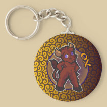 Eastern Zodiac - Ox Keychain keychains