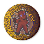 Eastern Zodiac - Ox Magnet