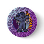 Eastern Zodiac - Rabbit Button Eastern Zodiac - Rabbit Button
