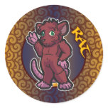 Eastern Zodiac - Rat Sticker Eastern Zodiac - Rat Sticker
