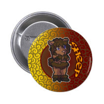 Eastern Zodiac - Sheep Button buttons