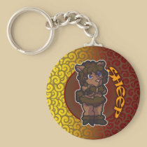 Eastern Zodiac - Sheep Keychain keychains