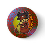 Eastern Zodiac - Snake Button Eastern Zodiac - Snake Button