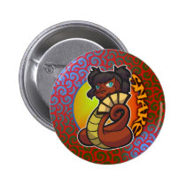 Eastern Zodiac - Snake Button buttons