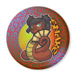 Eastern Zodiac - Snake Magnet
