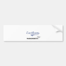 Eastham Massachusetts City Classic Bumper Sticker