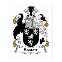 Easton Family Crest Post Card
