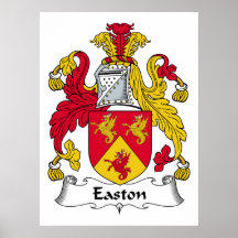 Easton Family Crest Print