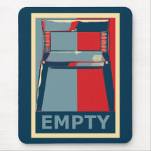 Eastwooding the Obama Chair Funny Political Mousepads