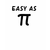 Easy as pi t shirt