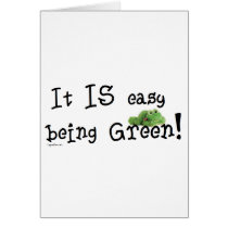 Easy being Green cards