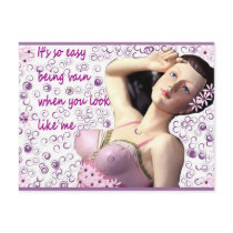 Easy Being Vain postcards by beautifulgorgeousone Easy Being Vain postcards