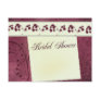 Easy bridal shower postcard
