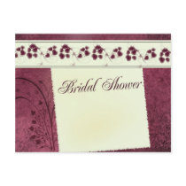 Easy bridal shower postcard by aslentz Easy bridal shower postcard