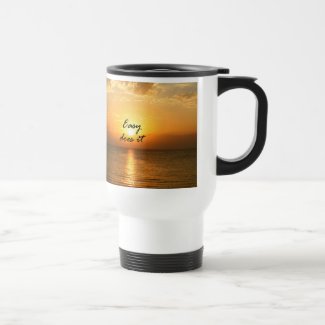 Easy Does It 15 Oz Stainless Steel Travel Mug