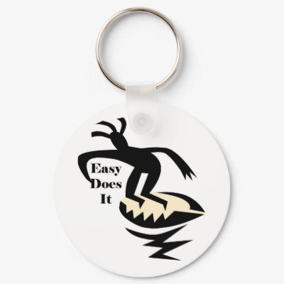 Easy Does It Surfer Key Chain by Tinker8005