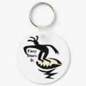 Easy Does It Surfer Key Chain keychains